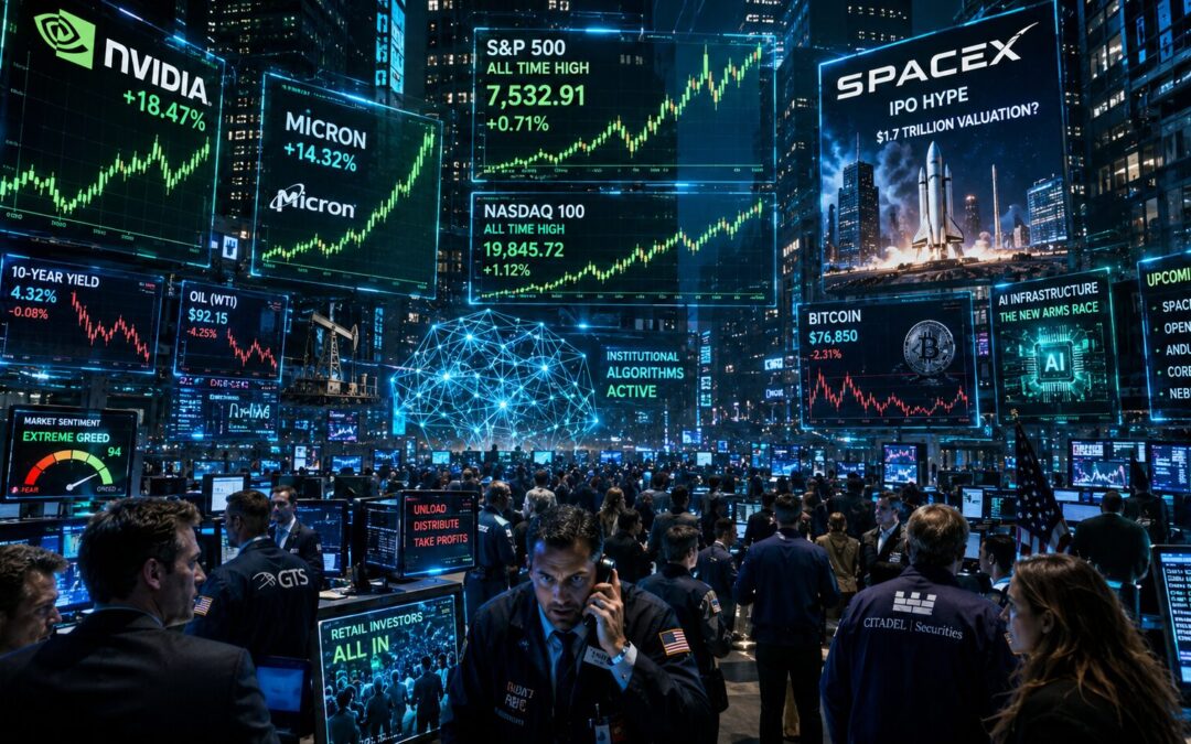 Markets at All-Time Highs While Bitcoin Struggles: Gareth Soloway Warns of Institutional Hype, Semiconductor Mania, and IPO Exit Liquidity