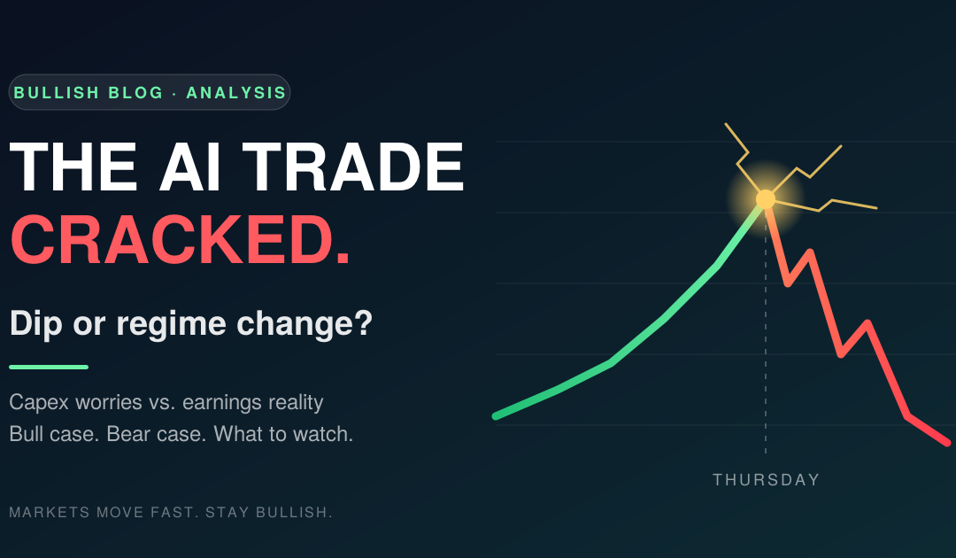 The AI Trade Cracked on Thursday. Is It a Dip or a Regime Change?